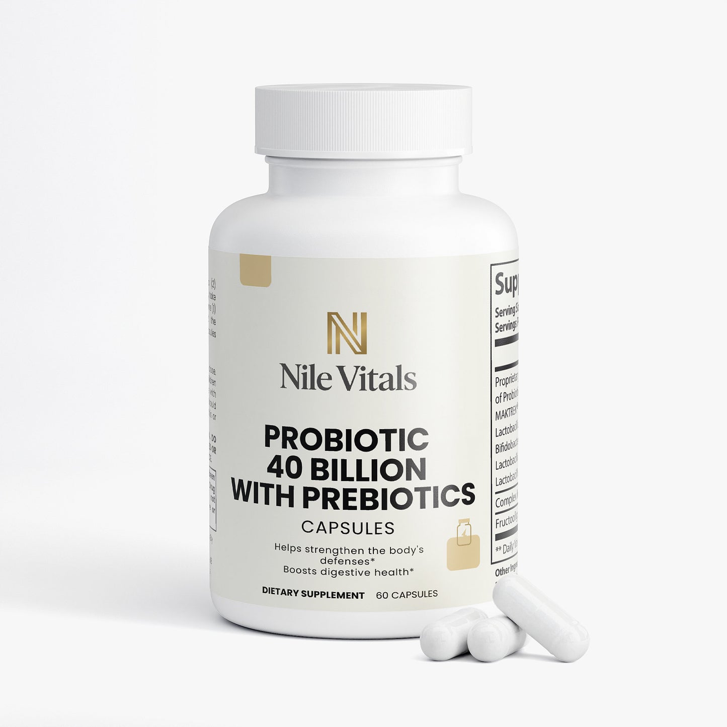 Probiotic 40 Billion with Prebiotics