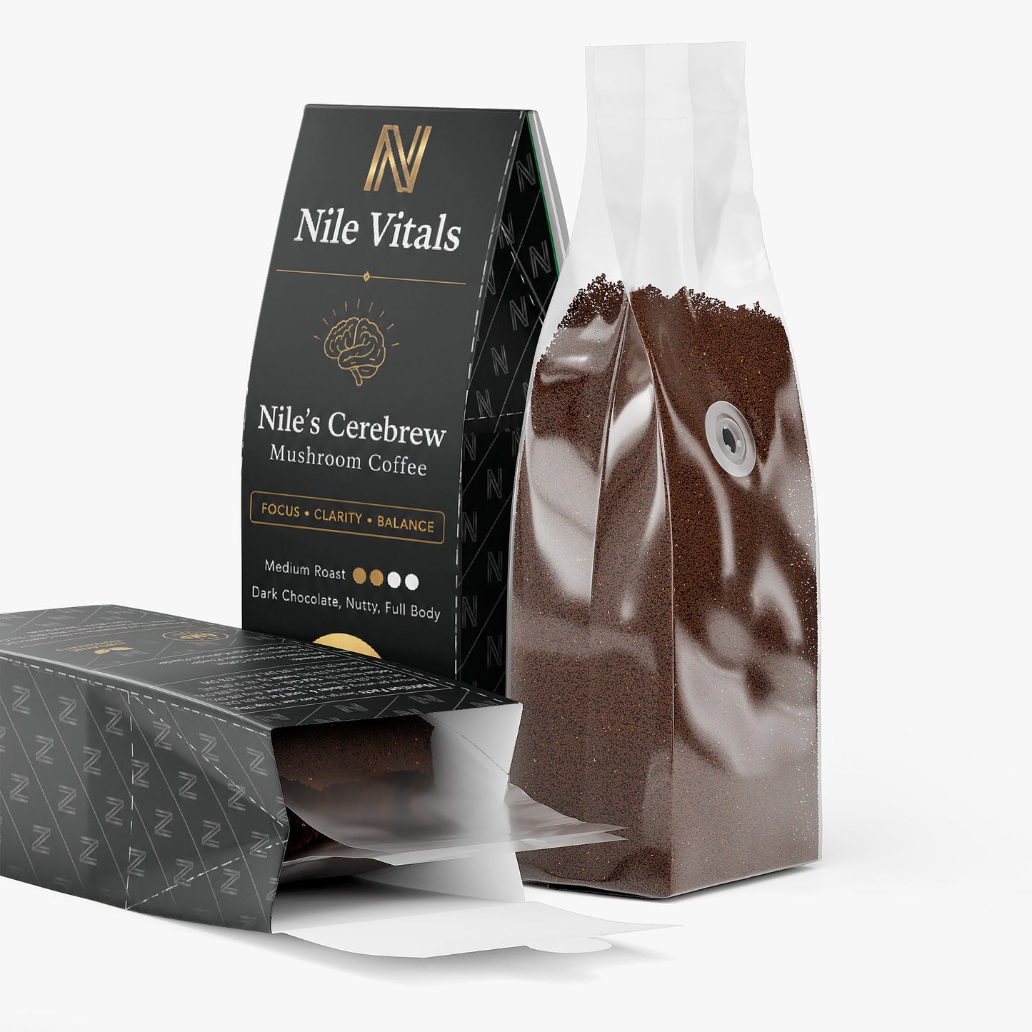 Nile’s Cerebrew Mushroom Coffee