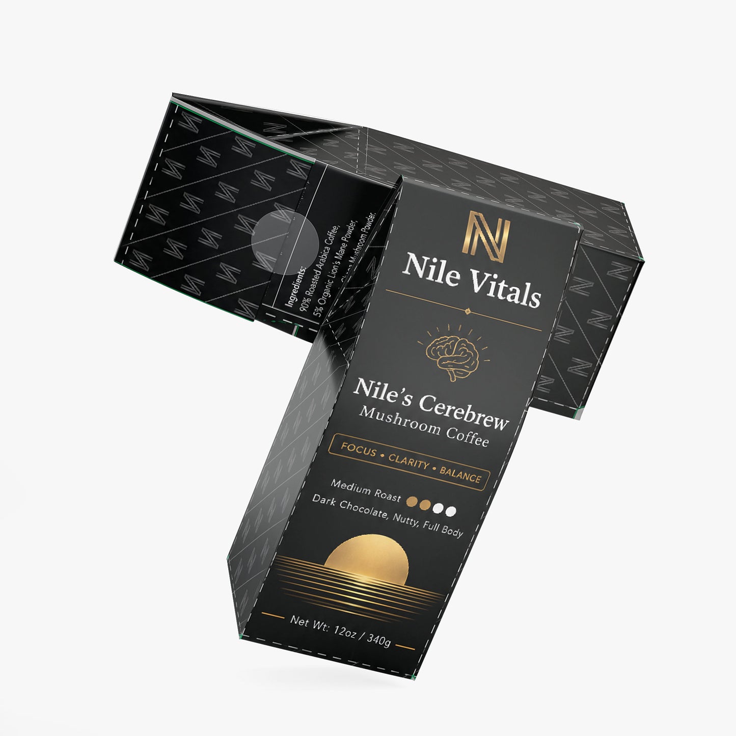 Nile’s Cerebrew Mushroom Coffee