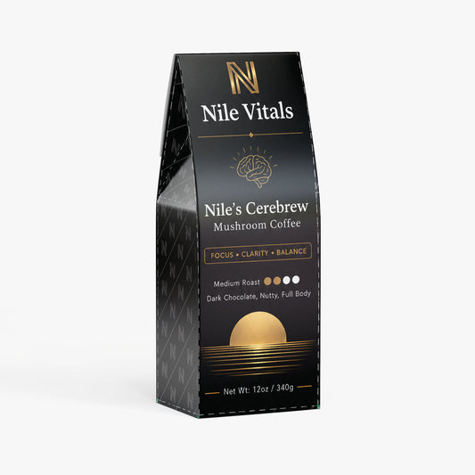 Nile’s Cerebrew Mushroom Coffee