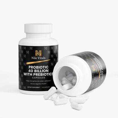 Probiotic 40 Billion with Prebiotics