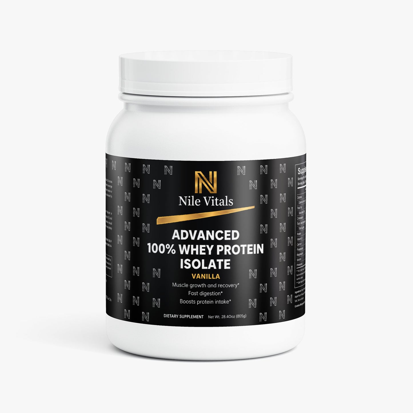 Advanced 100% Whey Protein Isolate (Vanilla)