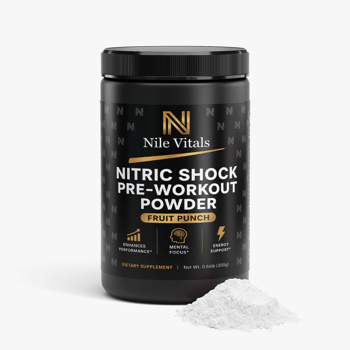 Nitric Shock Pre-Workout Powder (Fruit Punch)