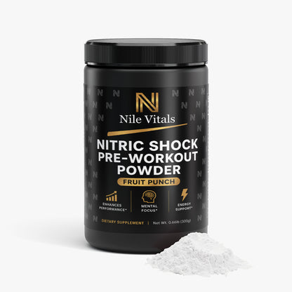 Nitric Shock Pre-Workout Powder (Fruit Punch)