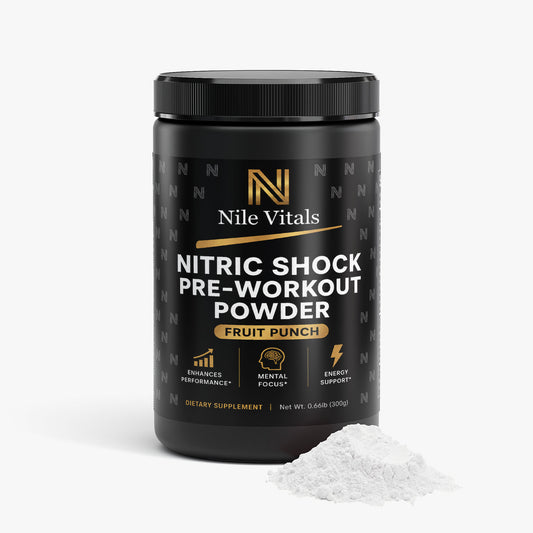 Nitric Shock Pre-Workout Powder (Fruit Punch)