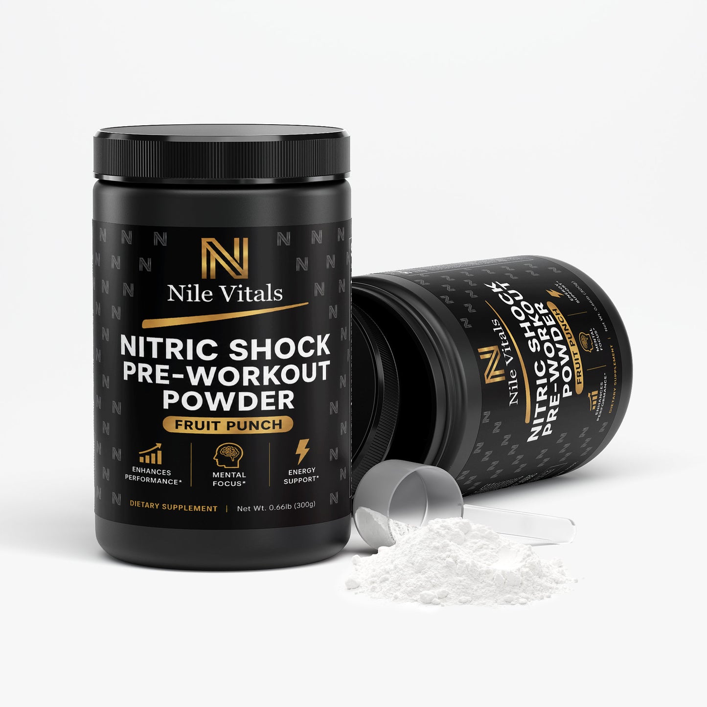 Nitric Shock Pre-Workout Powder (Fruit Punch)