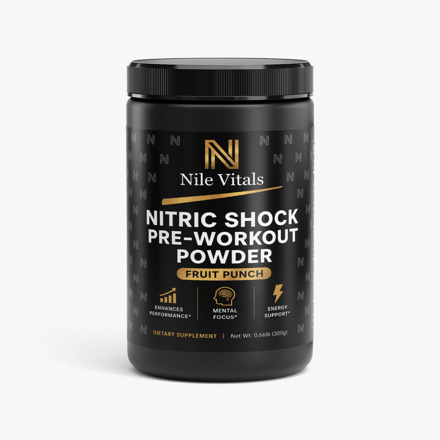 Nitric Shock Pre-Workout Powder (Fruit Punch)
