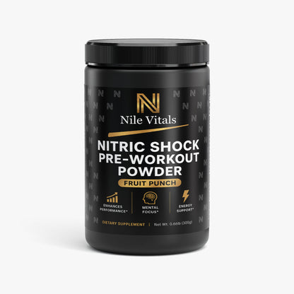 Nitric Shock Pre-Workout Powder (Fruit Punch)