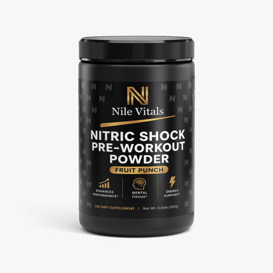Nitric Shock Pre-Workout Powder (Fruit Punch)